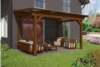 Skanholz Terrassendach "Sanremo" Leimholz