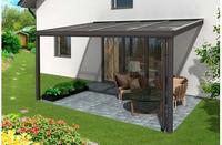 Skanholz Terrassendach "Modena" 434 cm Breite, verschiedene Tiefe