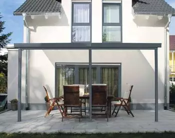 Gutta Terrassendach 546x306cm anthrazit