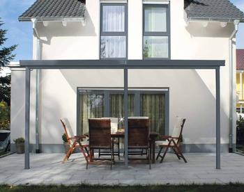Gutta Terrassendach anthrazit 426x306cm