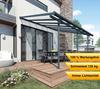 Terrassenüberdachungen mit Dachrinnen
