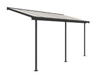 Palram - Canopia Terrassendach "Sierra" grau, UV-best&auml;ndig