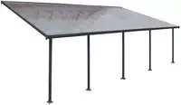 Palram - Canopia Terrassendach "Feria Alu Terrassen&uuml;berdachung" einfache DIY Montage