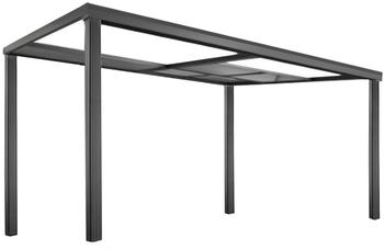 osoltus Terrassendach freistehend mit Schiebedach 400 x 300 cm