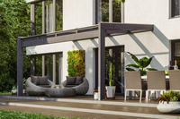 Skanholz Terrassendach "Novara" BxT: 450x309 cm
