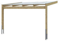 Skanholz Terrassendach "Novara" BxT: 450x359 cm