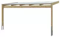 Skanholz Terrassendach "Novara" BxT: 557x309 cm