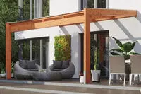 Skanholz Terrassendach "Novara" BxT: 450x259 cm
