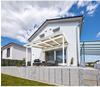 GUTTA Terrassendach »Premium«, BxT: 410x406 cm, Dach Acryl bronce