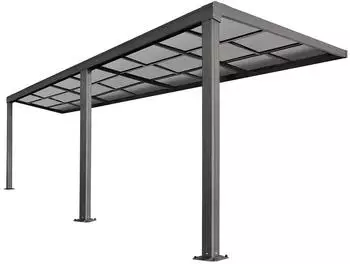Juskys Terrassenüberdachung 6x3 mit Schiebedach