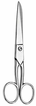 Clauss Stoffschere / Schneiderschere Silber 15 cm (SE-33099)
