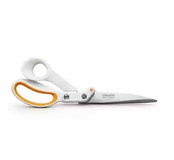 Fiskars Amplify RazorEdge Softgrip Stoffschere 25cm, Rechtshänder (F1070082)