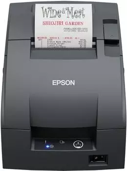 Epson TM-U220IIB Bon-Nadeldrucker 76mm, RS232, schwarz (C31CL27102)