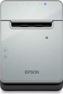 Epson TM-L100 Etikettendrucker Thermodirekt, USB/Ethernet, schwarz (C31CJ52111)