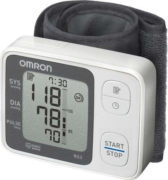 Omron RS3 (HEM-6130-D) Handgelenk-Blutdruckmessgerät weiß