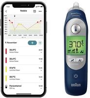 Braun ThermoScan 7+ Connect Fieberthermometer Mit Bluetooth (IRT6575)