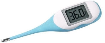 Kerbl Digital Thermometer BigScreen, wasserfest, flexible Sonde, gro&szlig;es Display (2130)