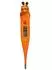 Die Maus Die Maus Digitales Fieberthermometer für Kinder, 3D-Design, orange (9810602)
