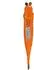Die Maus Die Maus Digitales Fieberthermometer für Kinder, 3D-Design, orange (9810602)