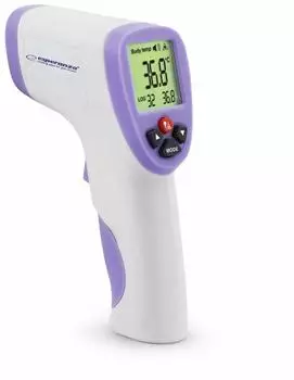 Esperanza ECT002 Infrarot-Thermometer Multizone LCD 32 Messungen