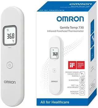 Omron Gentle Temp 730 Infrarot-Stirnthermometer, ber&uuml;hrungslos (MC-F300-E)