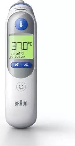 Braun ThermoScan 7+ Infrarot-Ohrthermometer
