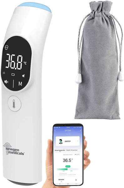 newgen medicals Stirnfieberthermometer (IRT-55.app)