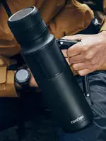 Contigo 2095795, Contigo Thermal bottleMatte black.1.2l