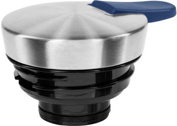 Emsa Soft Grip Isolierkanne 1l Edelstahl blau (N4120100)