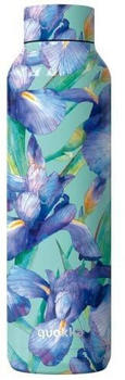 Quokka Solid Blue Irises Edelstahl 850ml