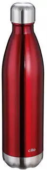 Cilio Isolierflasche Elegante 750 ml rot