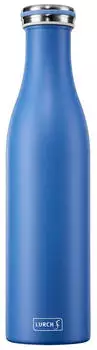 Lurch Isolierfllasche Edelstahl 0,75l azur