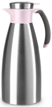 Emsa Isolierkanne SOFT GRIP 1,5l Edelstahl/rosa