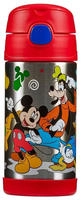 THERMOS Isolierflasche "FUNTAINER STRAW BOTTLE, doppelwandiger Edelstahl,