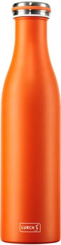 Lurch Isolier-Trinkflasche Edelstahl 0,5l Orange