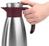 Emsa Isolierkanne SOFT GRIP 1l Edelstahl weinrot