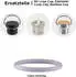 Klean Kanteen Edelstahl Isolierflasche Classic Loop Cap