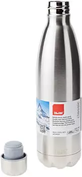ibili Satin Thermokanne Doppelwand Edelstahl 18/10 750ml (758475)