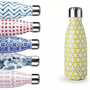 ibili Mosaic Thermokanne Zitronengelb 350ml Edelstahl 18/10 (758435U)