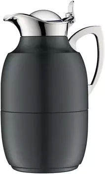 alfi Isolierkanne Juwel Satin Black Mat 1,00L