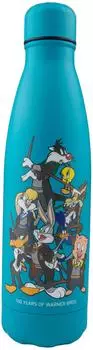 Cinereplicas Looney Tunes at Hogwarts Isolierte Edelstahl-Trinkflasche 500ml