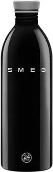Smeg Urban Bottle 1L, 50's Style, schwarz (WBF02BL)