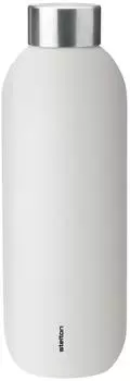 Stelton Keep Cool Isolierflasche 600ml, soft chalk (355-29)