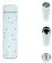 KIKKABOO Savanna Isolierflasche 500ml Edelstahl, blau (31302030056)