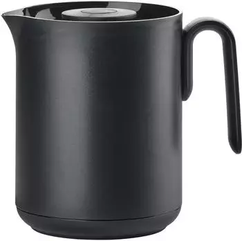 Zone Denmark Singles Isolierkanne, Glas, schwarz, 600ml
