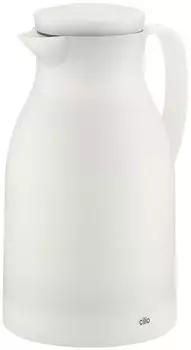 Cilio Monza Isolierkanne weiß, Vakuum-Hartglaseinsatz, 1L (544855)