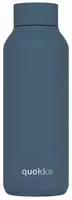 Quokka Solid Stone Blue Flasche 510ml - Doppelwandige Isolierung - Edelstahl -