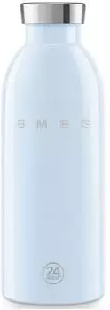 Smeg Clima Bottle isolierte Edelstahlflasche 500ml, pastellblau (WBF01PB)