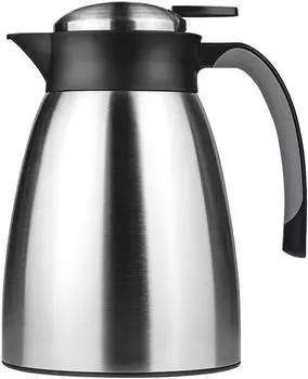 Helios Snap Isolierkanne Edelstahl 1L (2384)