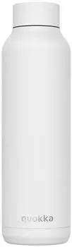 Quokka Solid White Isolierflasche, Edelstahl, 630ml (12092)